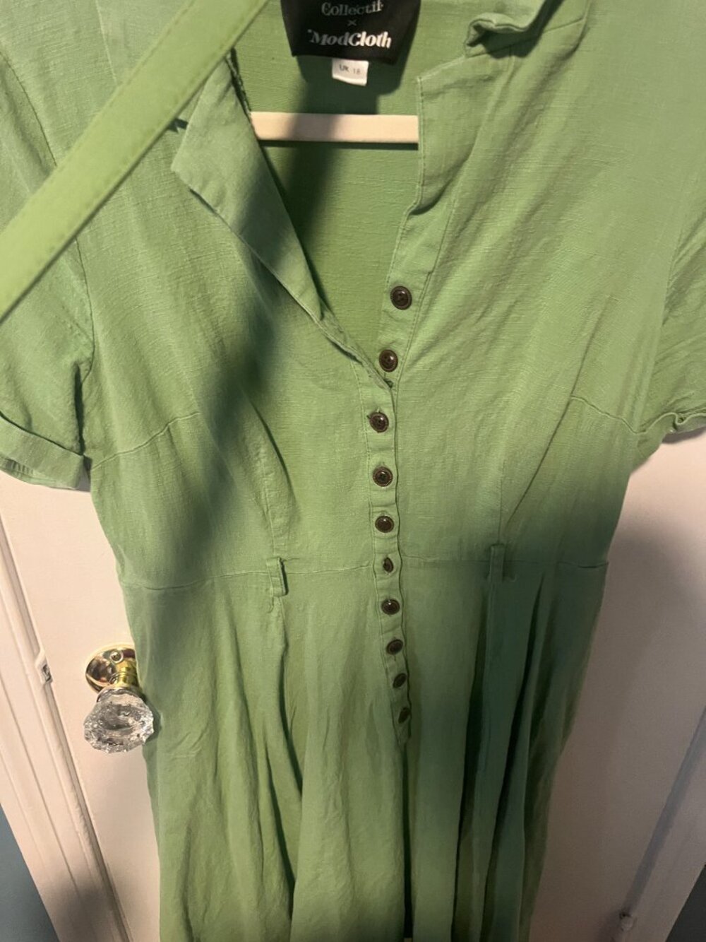 Green Collectif Swing Dress - Picture 2 of 7